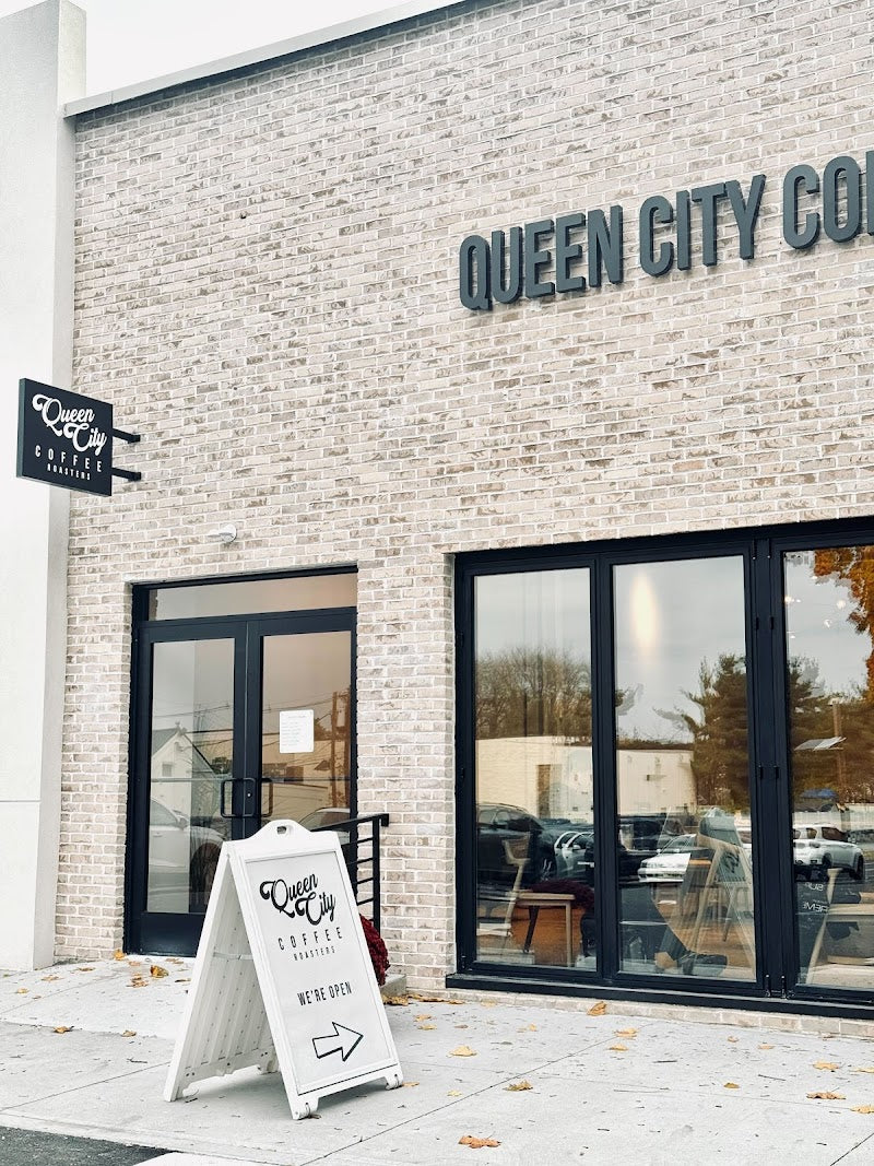 Queen City Coffee Roasters Clifton storefront entrance